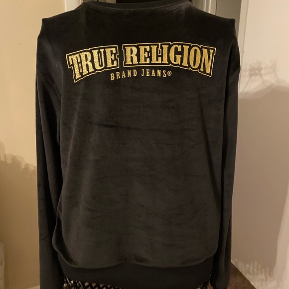 True Religion Velour Sweatsuit - Picture 3 of 8